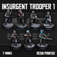 Tabletop Terrain Miniature Insurgent Troopers 1