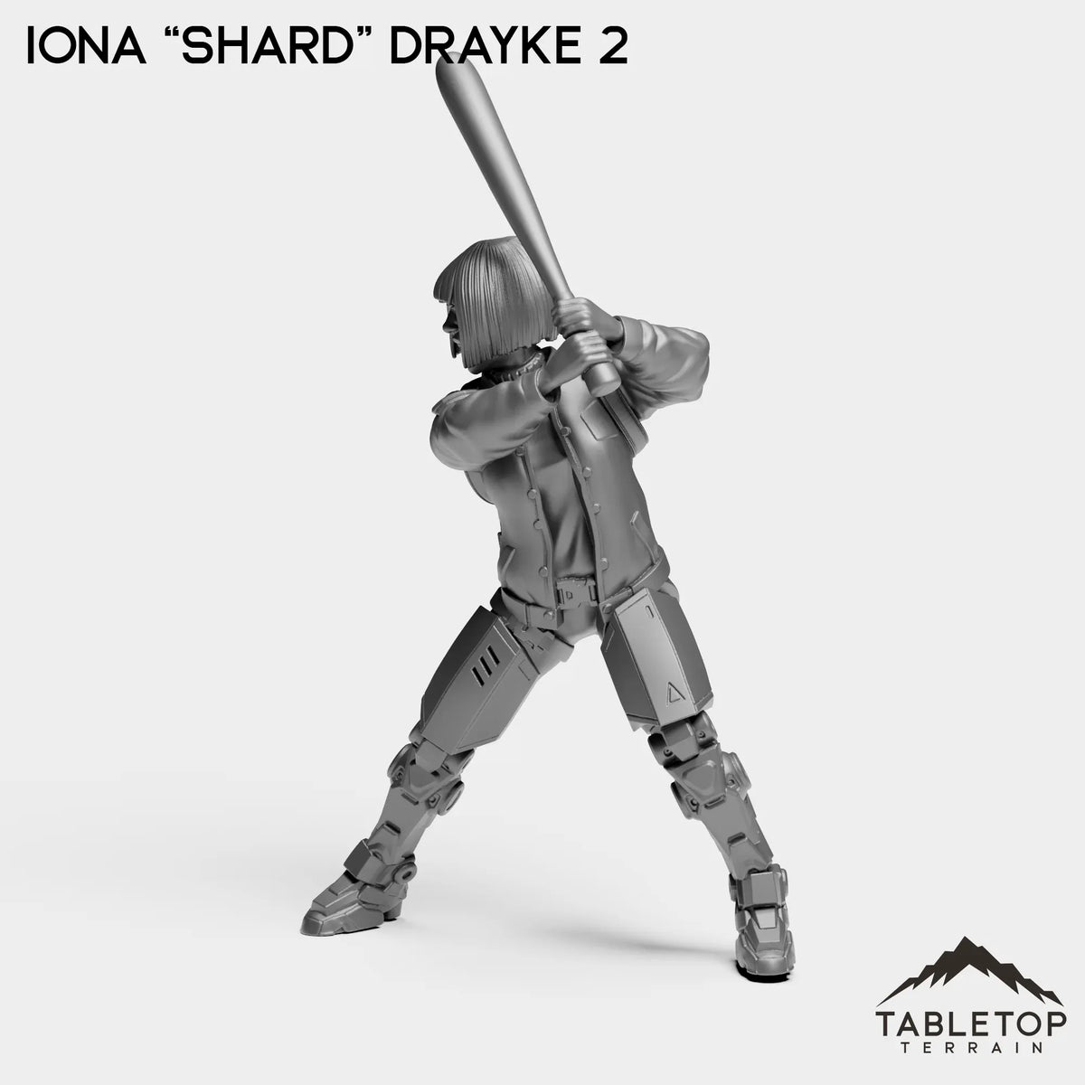 Tabletop Terrain Miniature Iona ''Shard'' Drayke - Hashtag Rioters