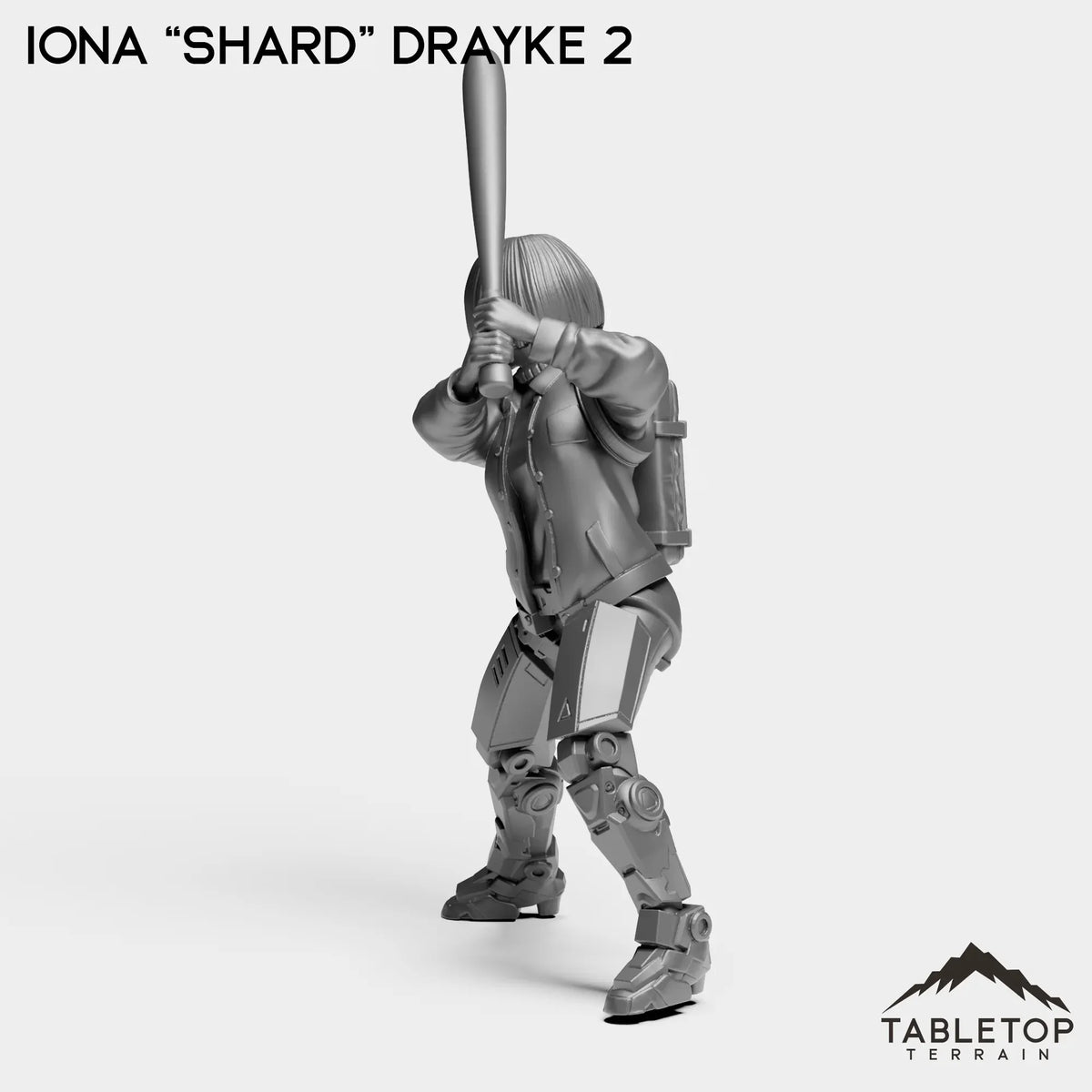 Tabletop Terrain Miniature Iona ''Shard'' Drayke - Hashtag Rioters