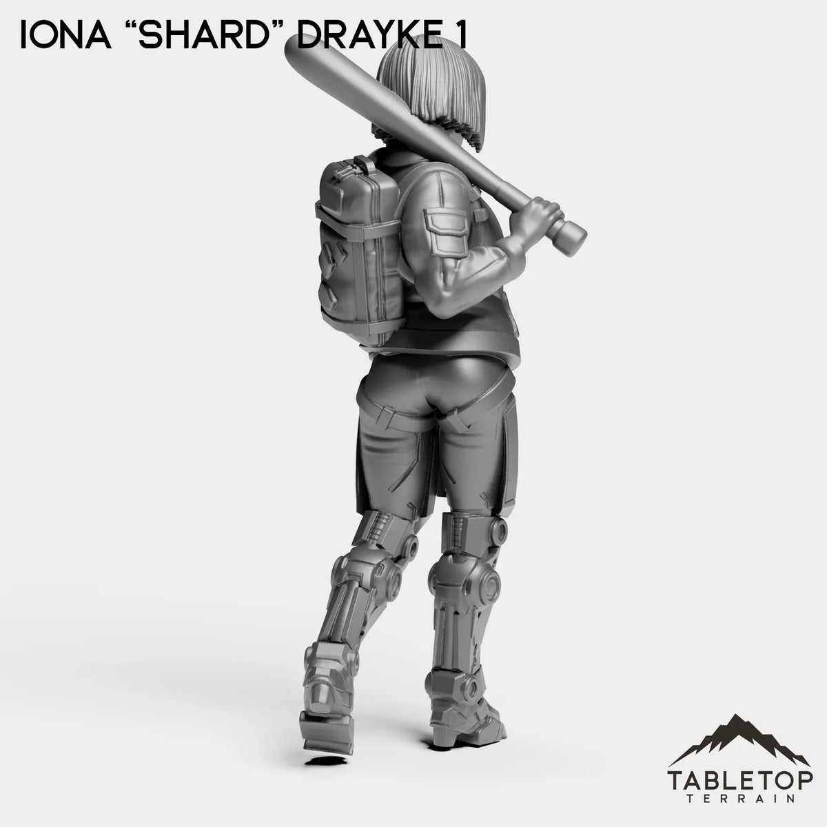 Tabletop Terrain Miniature Iona ''Shard'' Drayke - Hashtag Rioters
