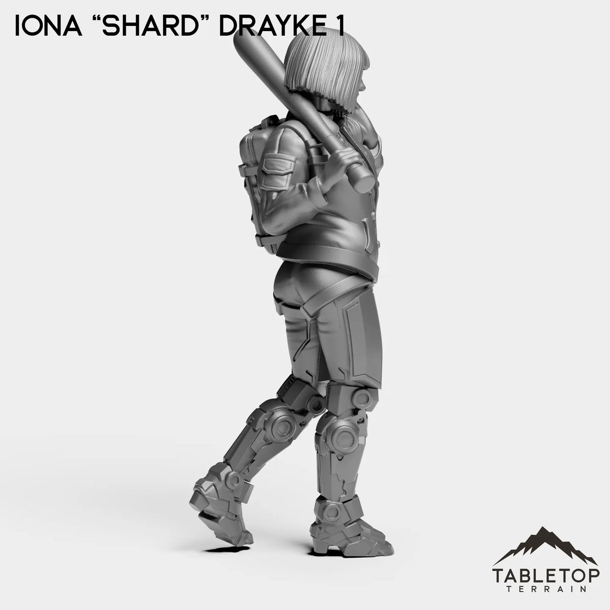Tabletop Terrain Miniature Iona ''Shard'' Drayke - Hashtag Rioters