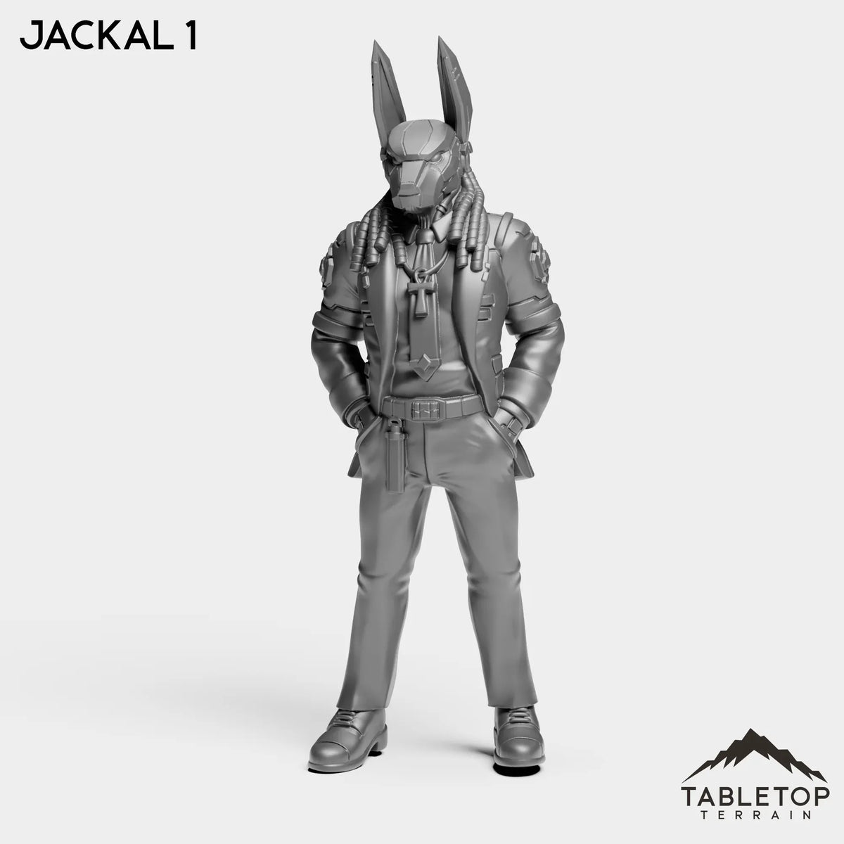 Tabletop Terrain Miniature Jackal - Primals