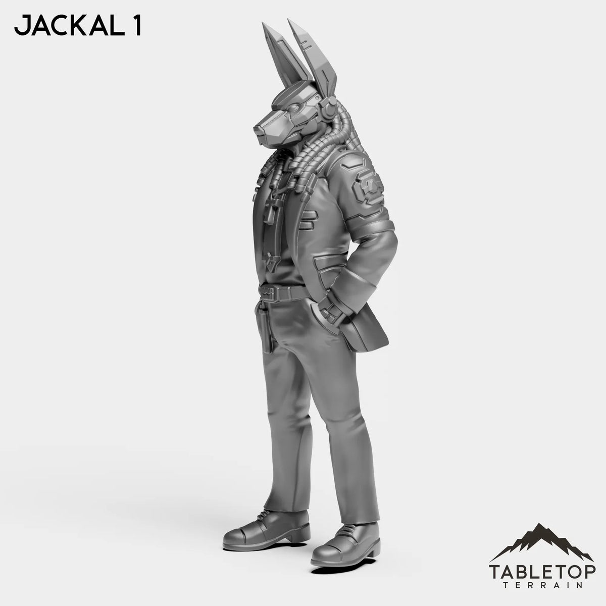 Tabletop Terrain Miniature Jackal - Primals