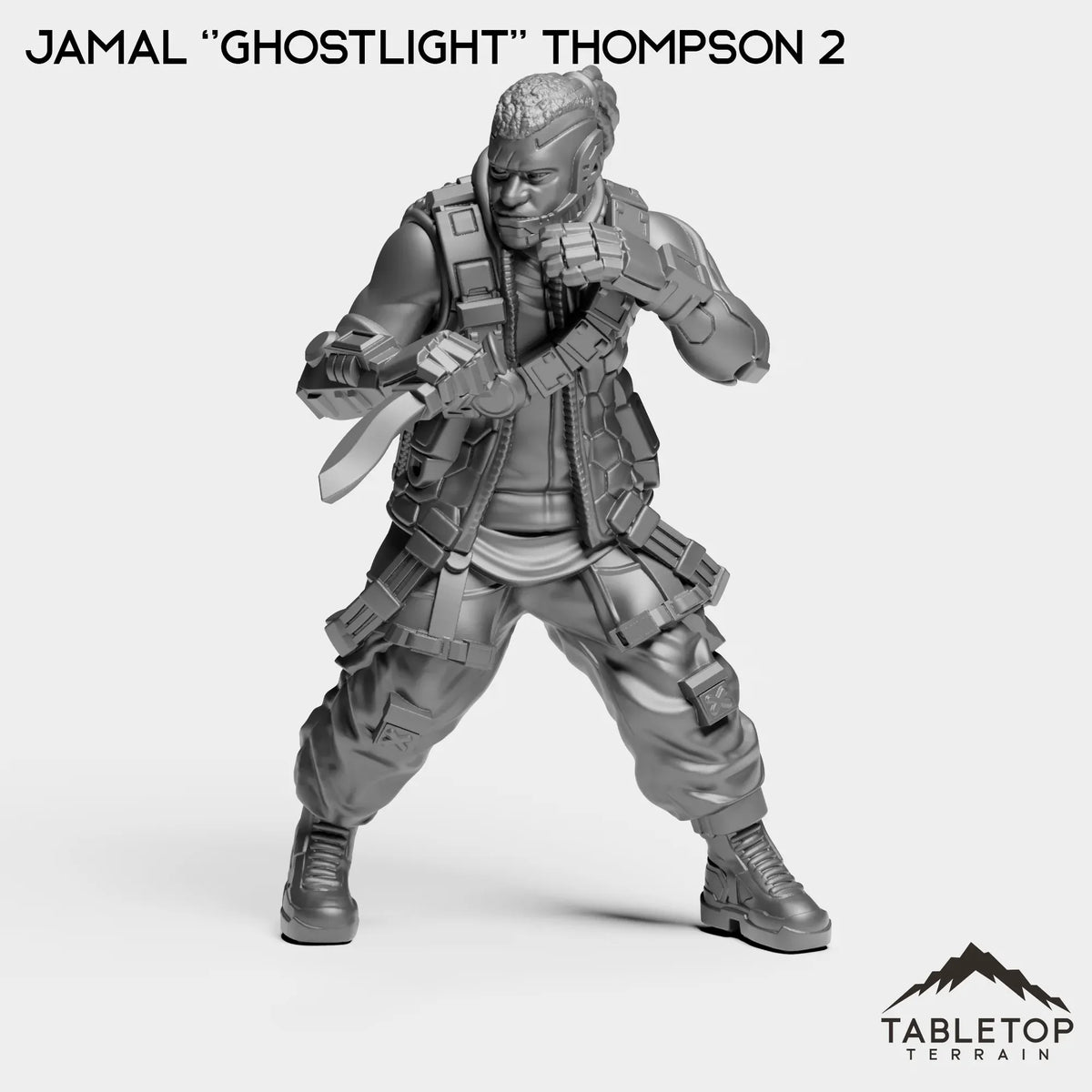 Tabletop Terrain Miniature Jamal ''Ghostlight'' Thompson 2 Jamal ''Ghostlight'' Thompson