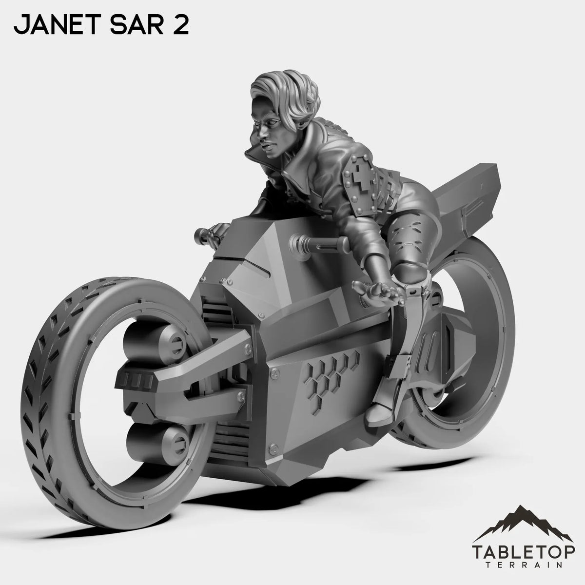Tabletop Terrain Miniature Janet Sar 2 Janet Sar - Bomber Girls