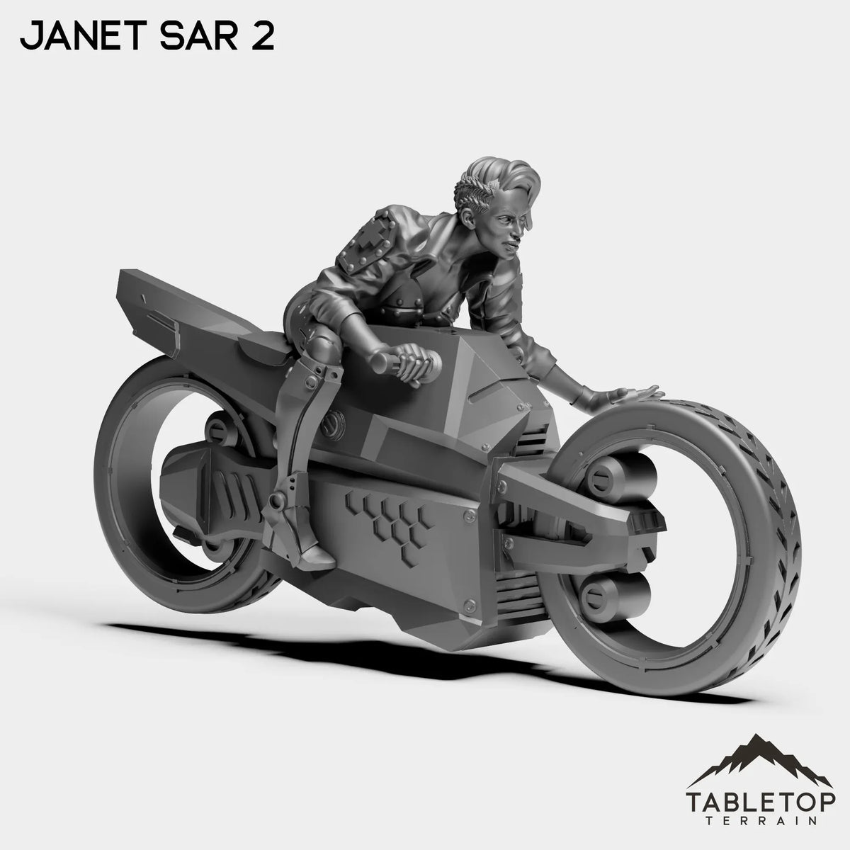Tabletop Terrain Miniature Janet Sar - Bomber Girls