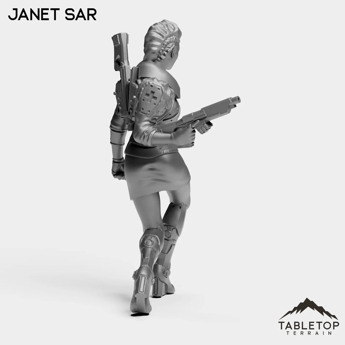 Tabletop Terrain Miniature Janet Sar - Bomber Girls