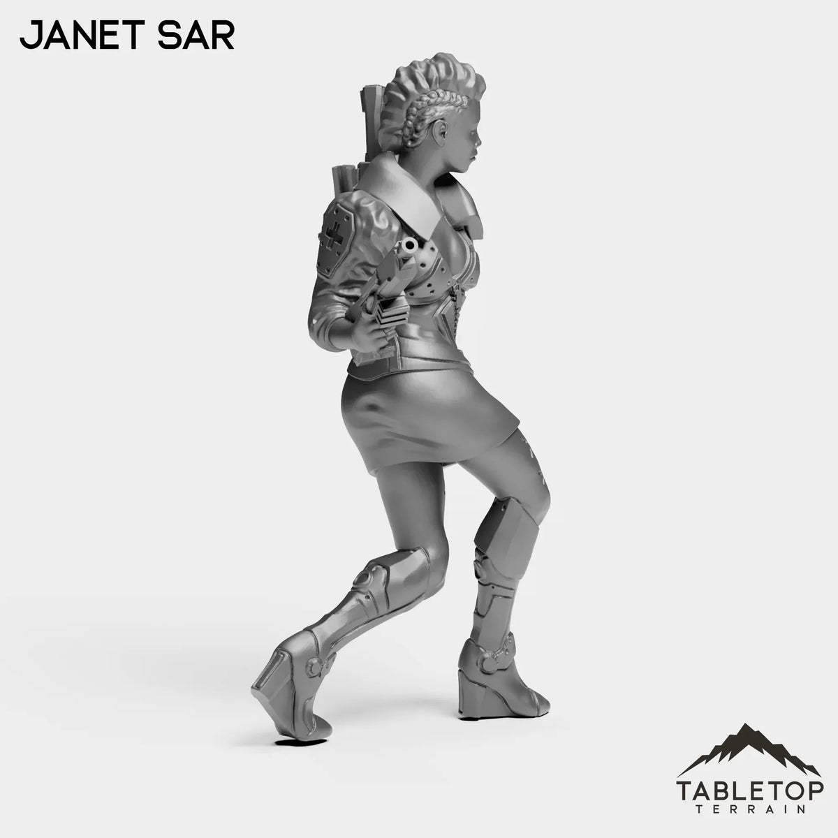 Tabletop Terrain Miniature Janet Sar - Bomber Girls
