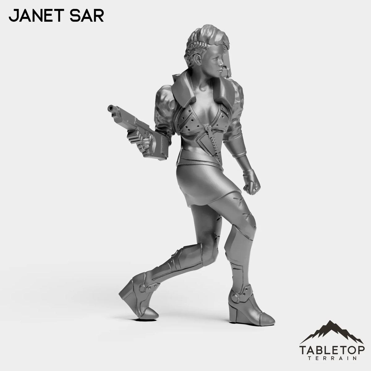 Tabletop Terrain Miniature Janet Sar - Bomber Girls