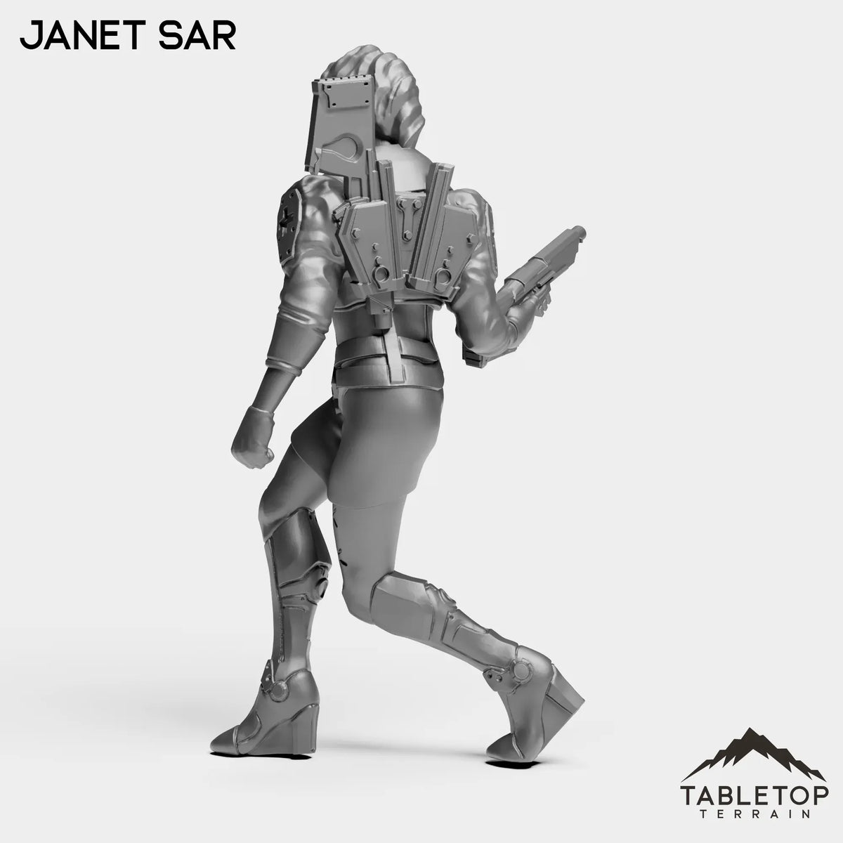 Tabletop Terrain Miniature Janet Sar - Bomber Girls