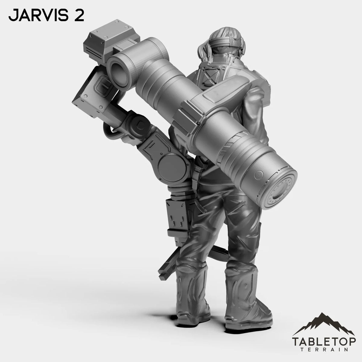 Tabletop Terrain Miniature Jarvis - Human Hybrids