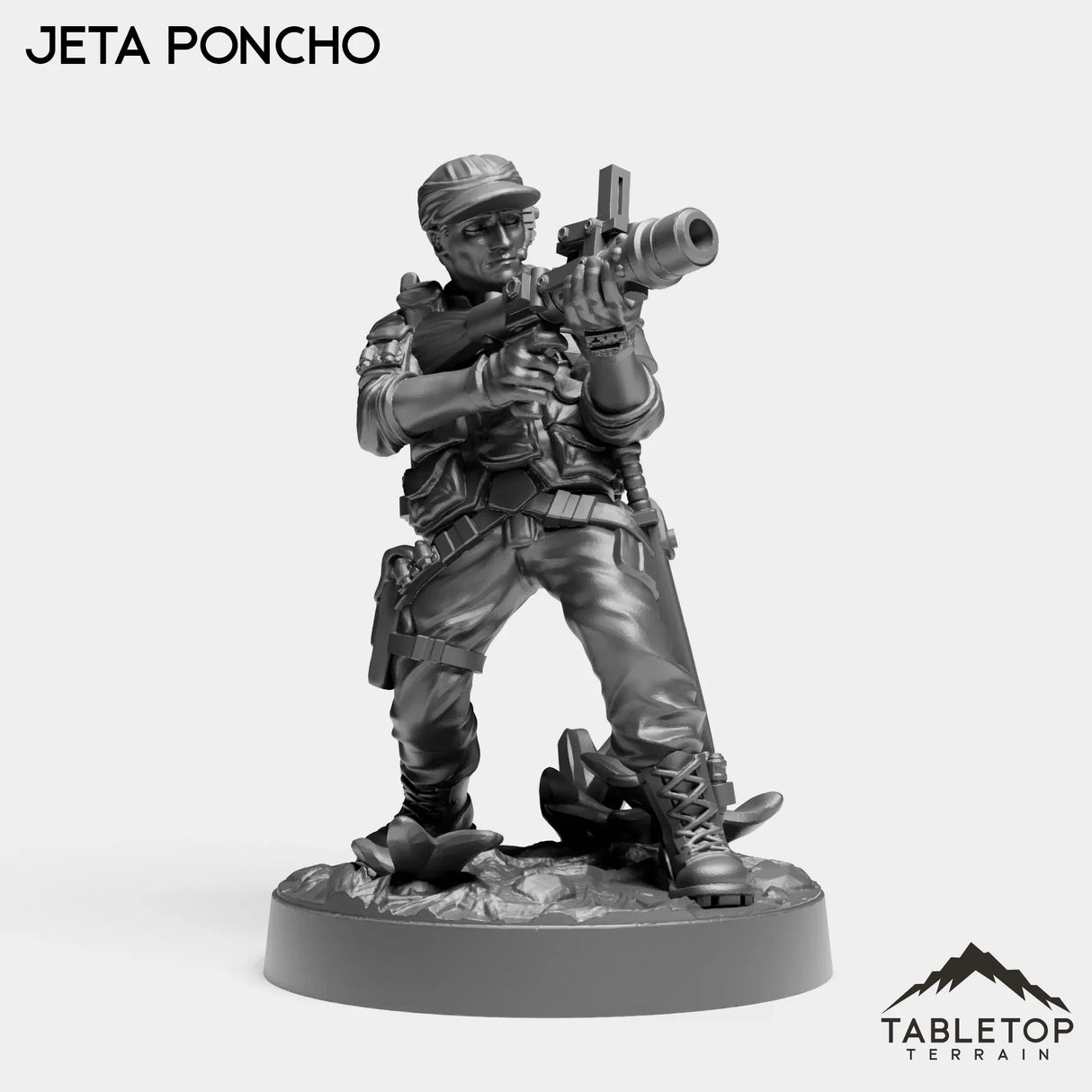 Tabletop Terrain Miniature JETA Squad