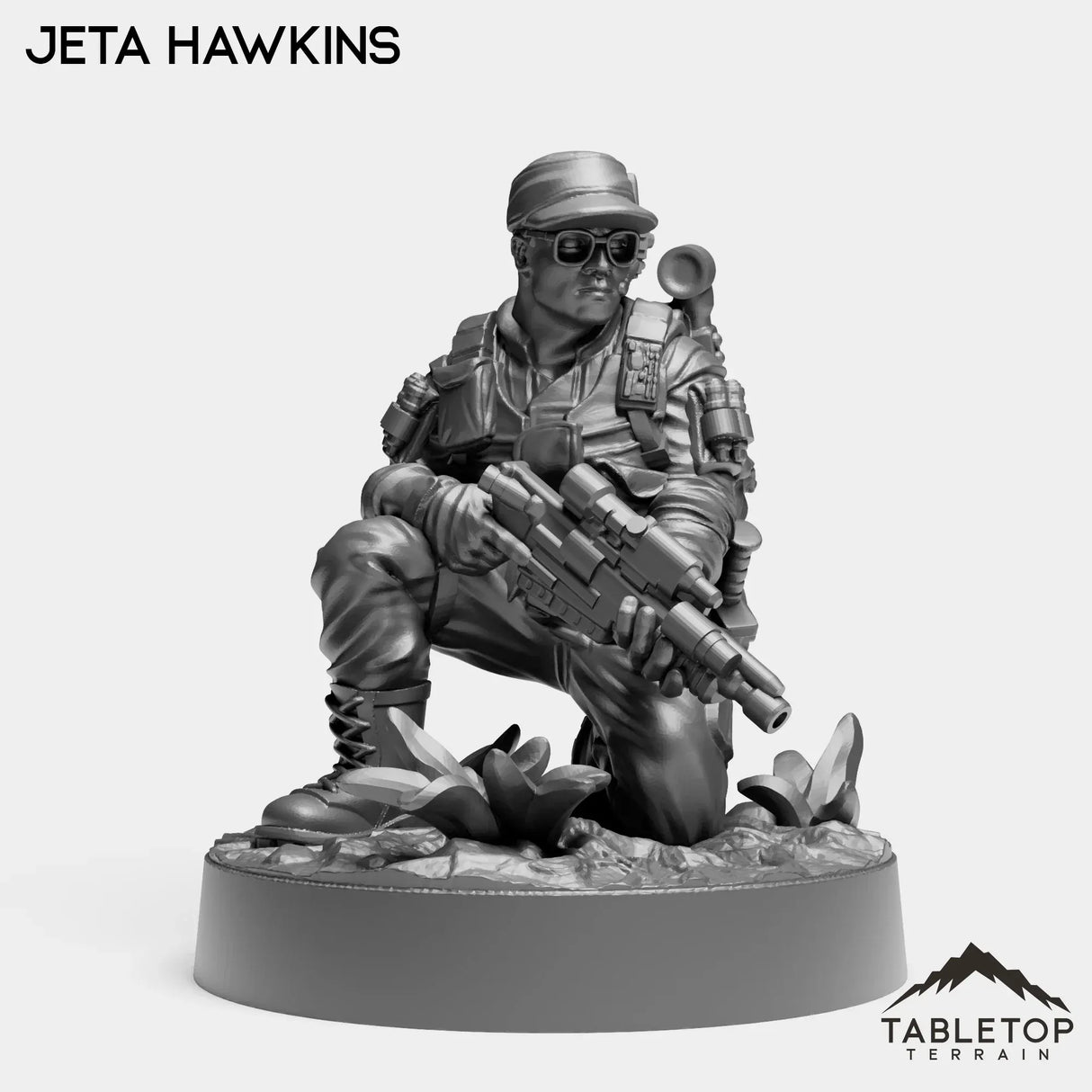 Tabletop Terrain Miniature JETA Squad