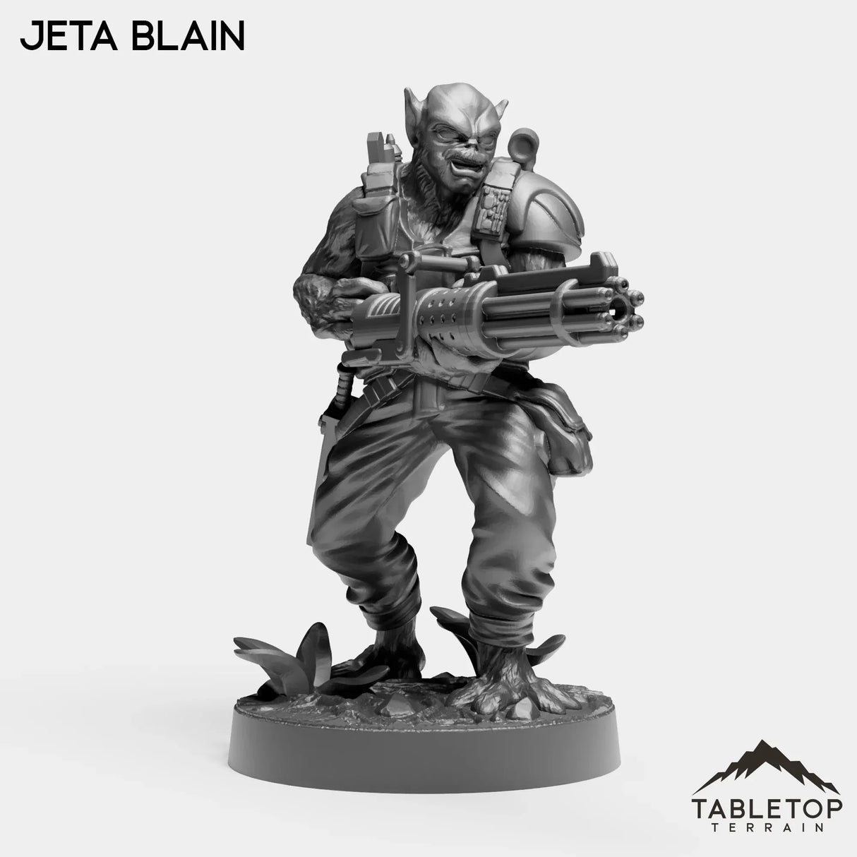 Tabletop Terrain Miniature JETA Squad