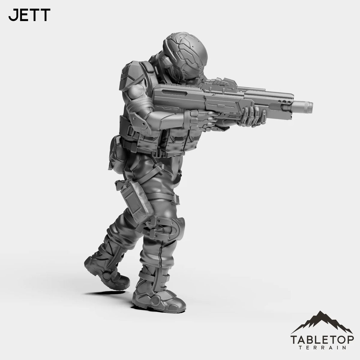 Tabletop Terrain Miniature Jett - Shock Team