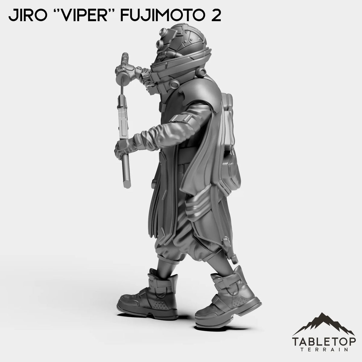 Tabletop Terrain Miniature Jiro ''Viper'' Fujimoto