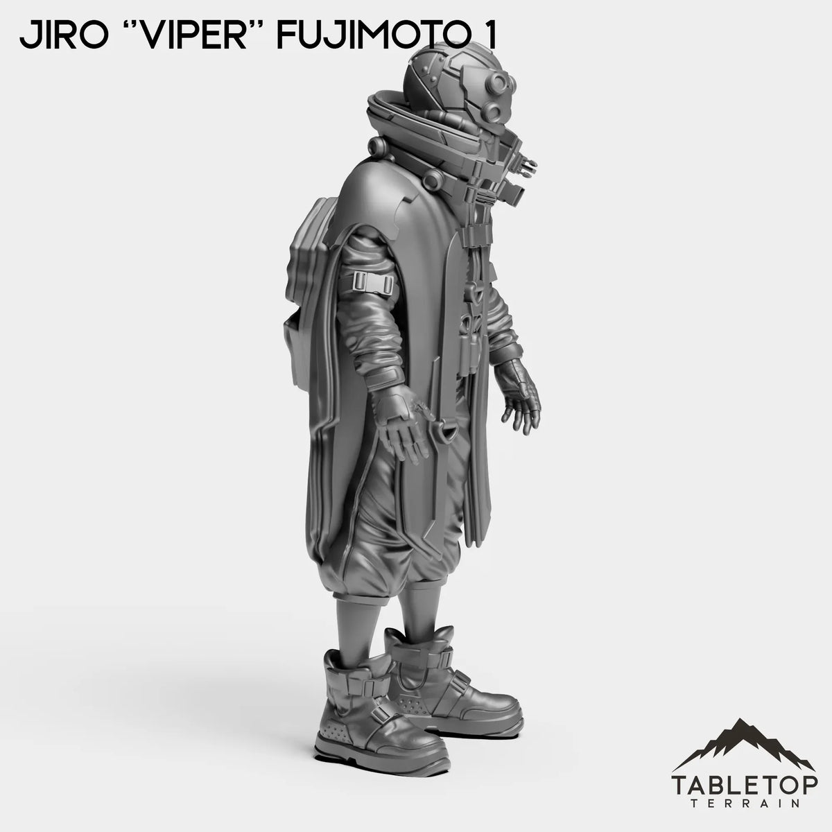 Tabletop Terrain Miniature Jiro ''Viper'' Fujimoto