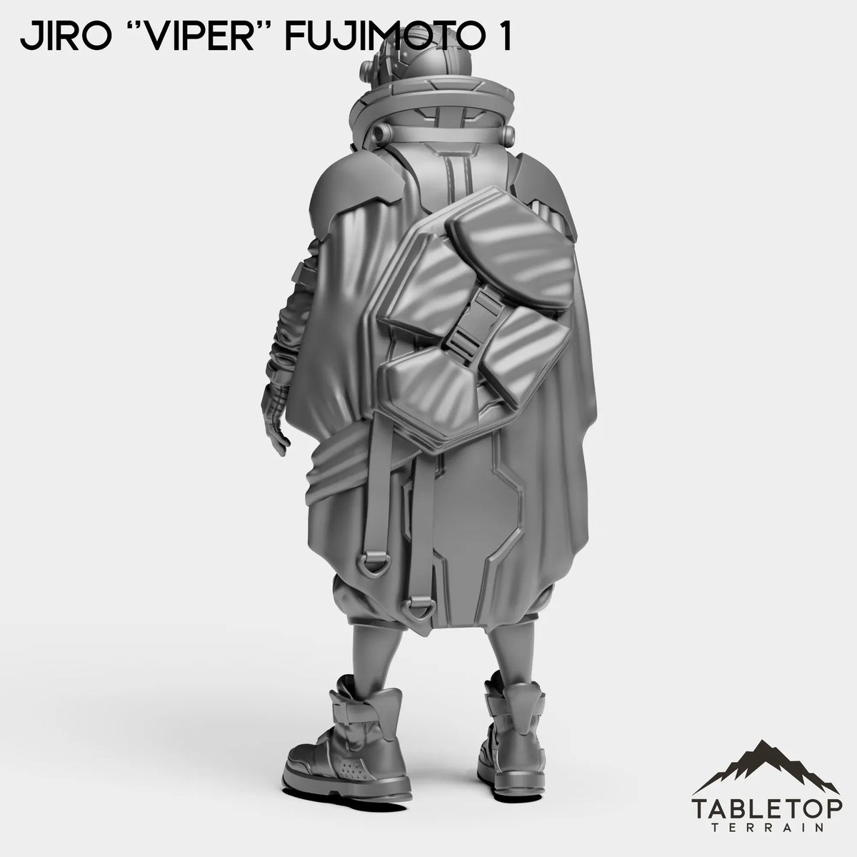 Tabletop Terrain Miniature Jiro ''Viper'' Fujimoto