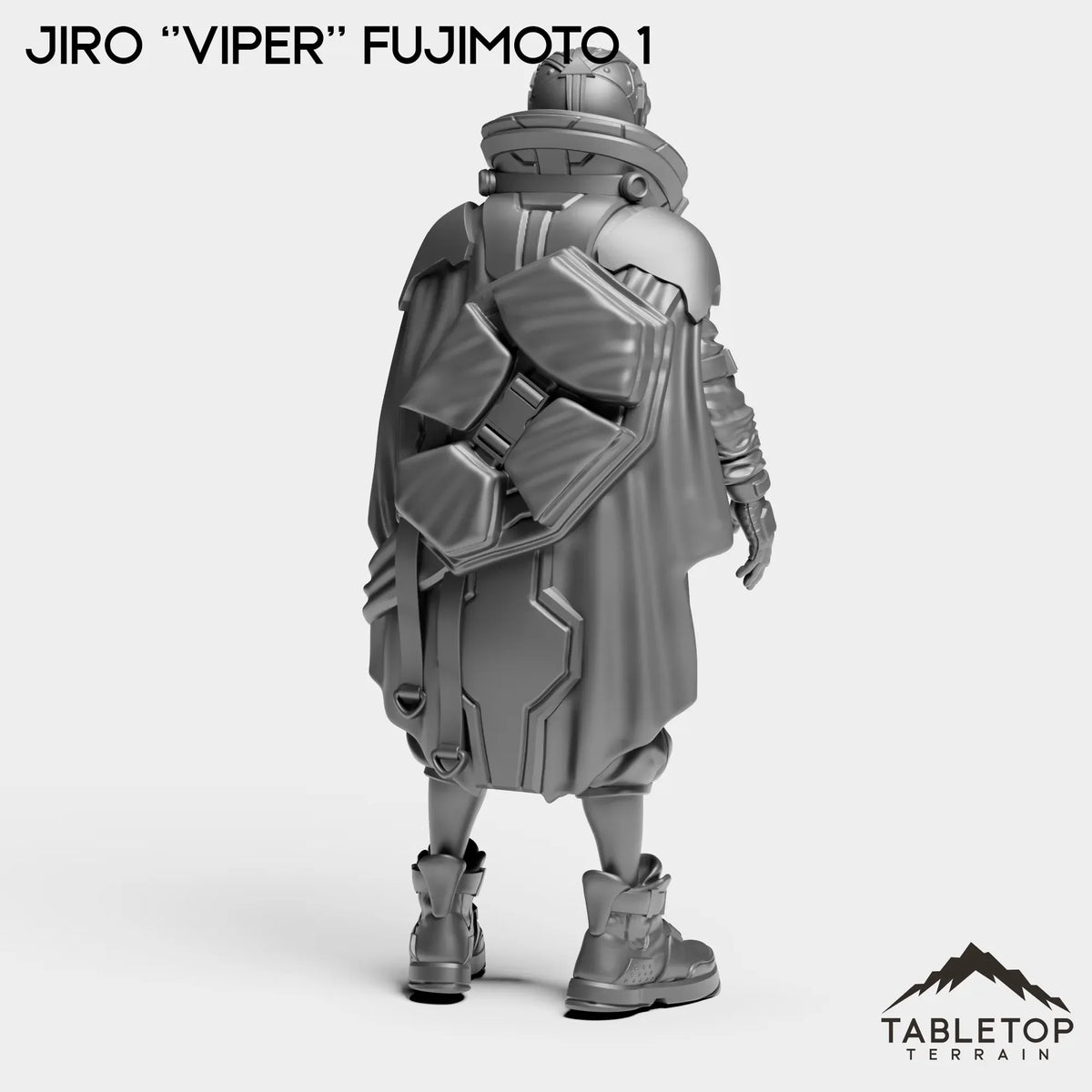 Tabletop Terrain Miniature Jiro ''Viper'' Fujimoto