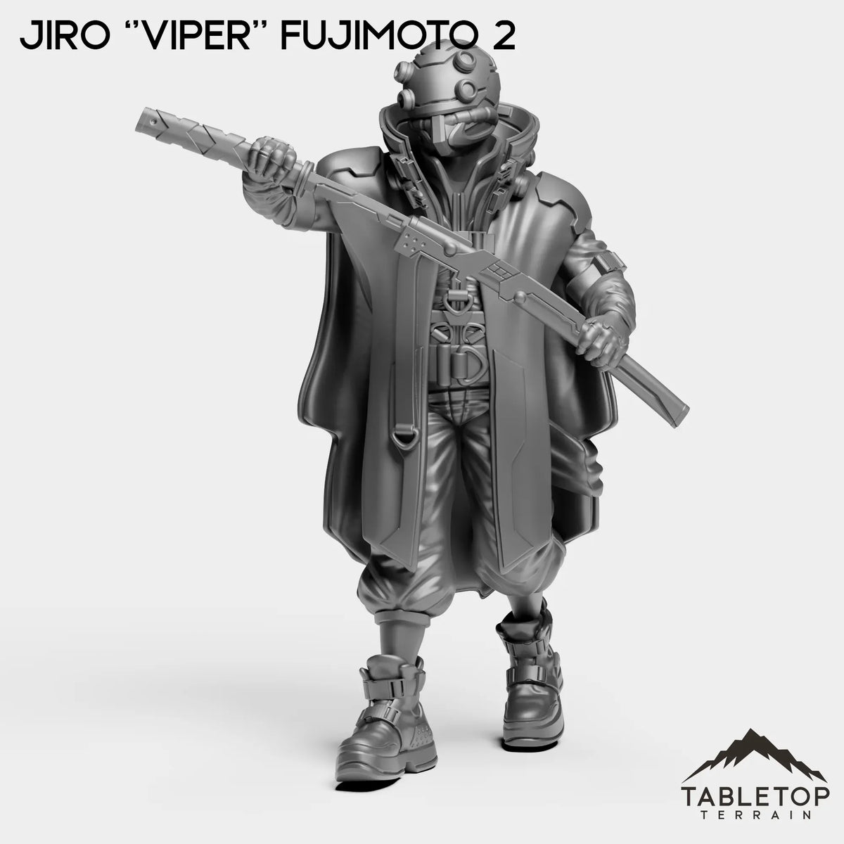 Tabletop Terrain Miniature Jiro ''Viper'' Fujimoto 2 Jiro ''Viper'' Fujimoto