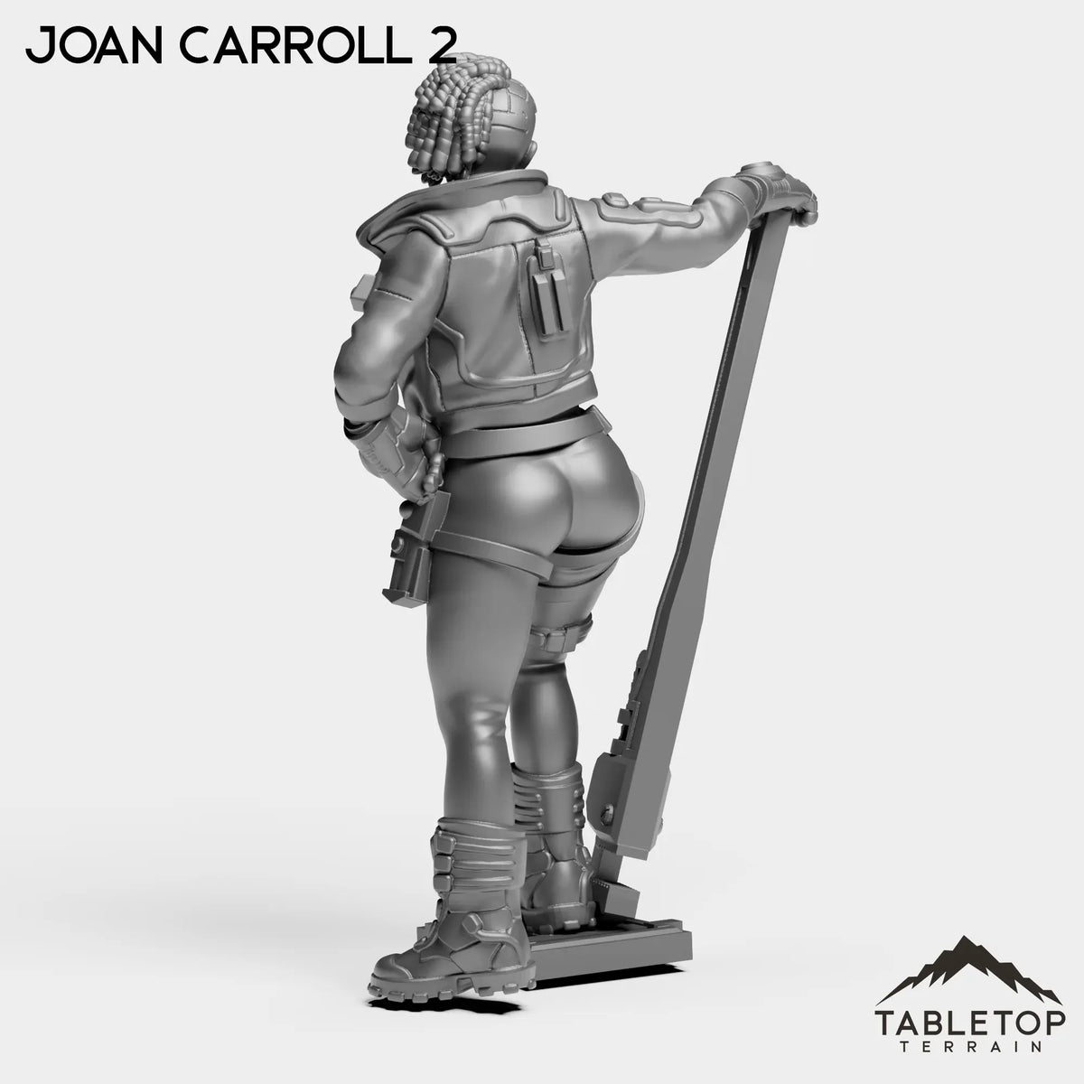 Tabletop Terrain Miniature Joan Carroll - Route Raiders