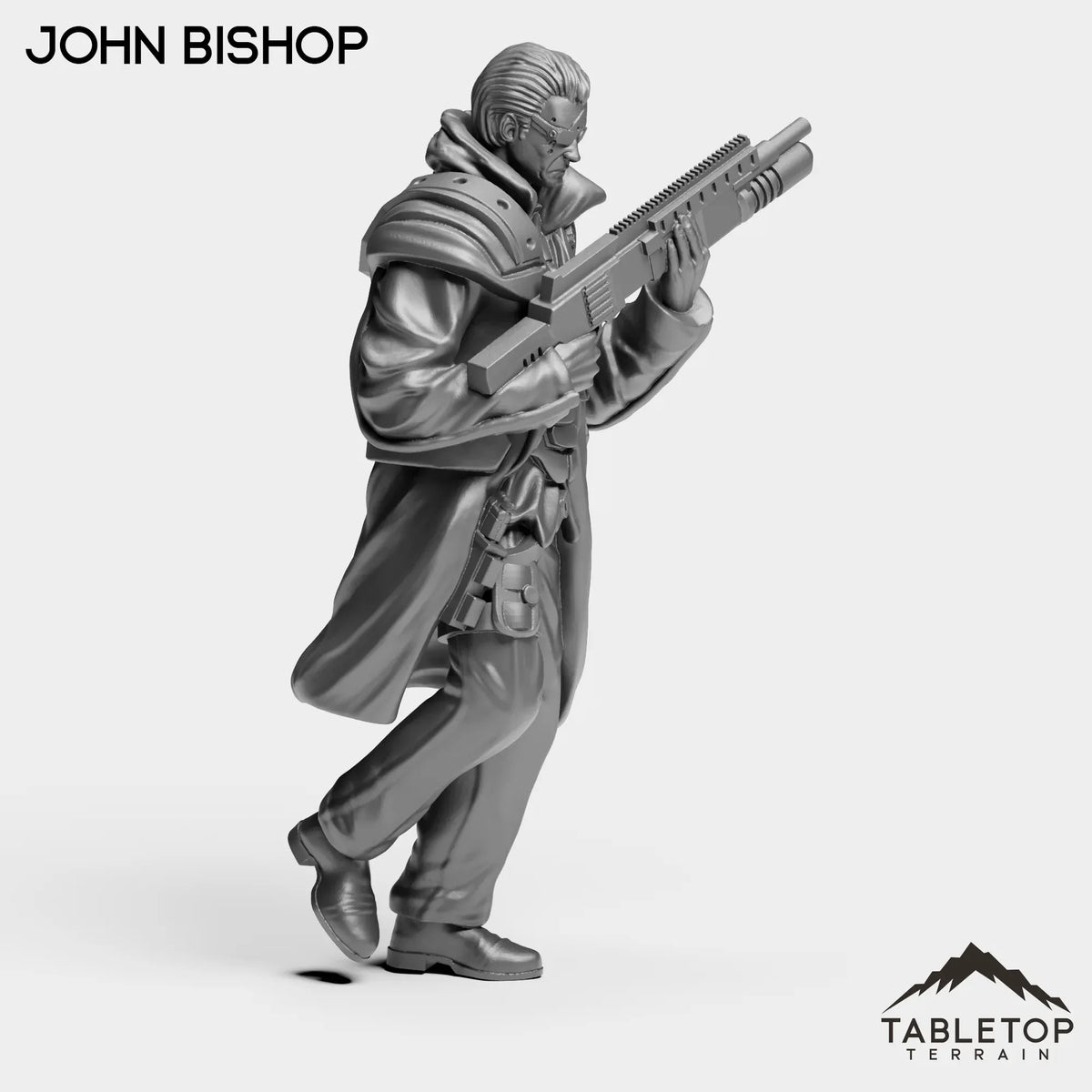 Tabletop Terrain Miniature John Bishop - Raid44