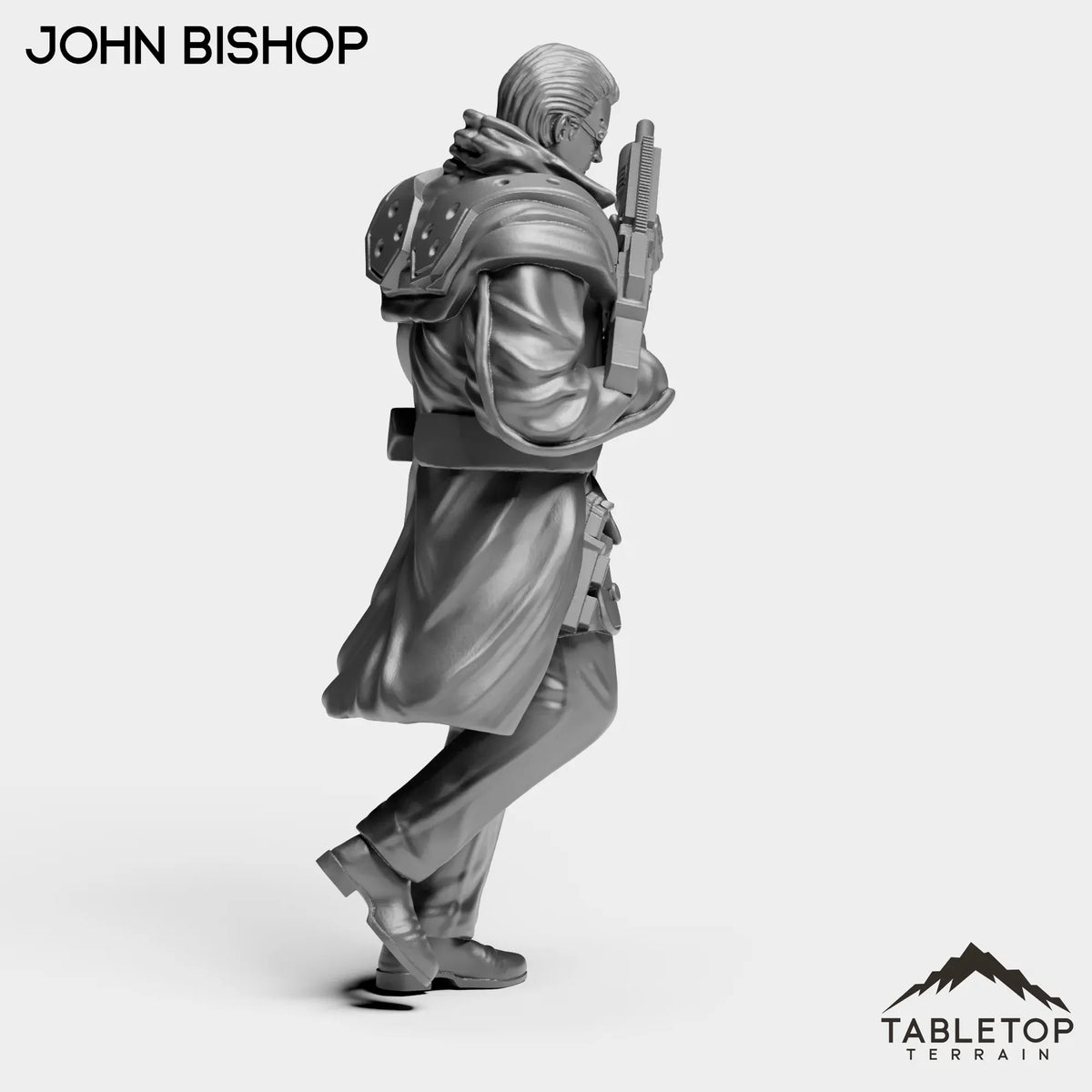 Tabletop Terrain Miniature John Bishop - Raid44