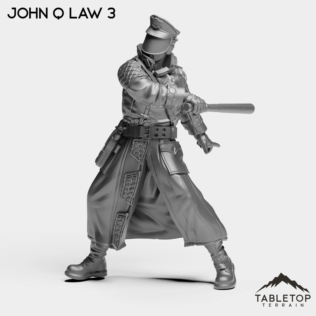 Tabletop Terrain Miniature John Q Law 3 John Q Law - CEO