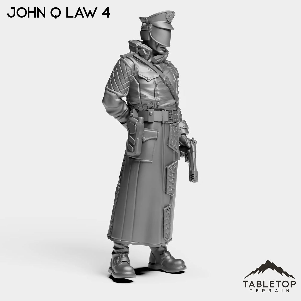 Tabletop Terrain Miniature John Q Law - CEO