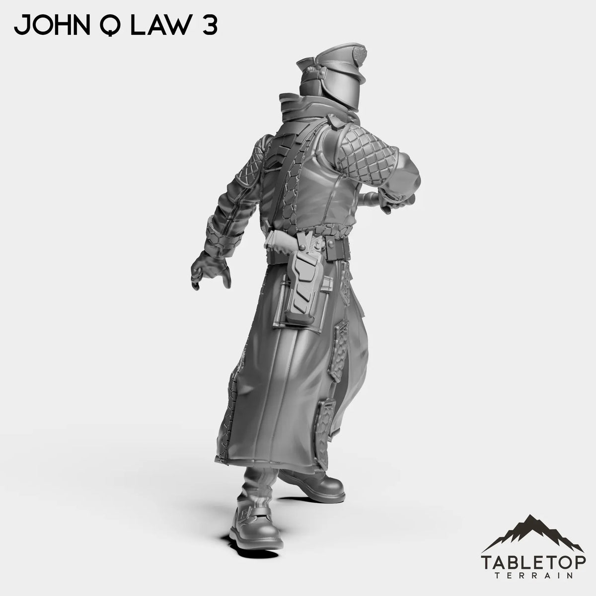 Tabletop Terrain Miniature John Q Law - CEO