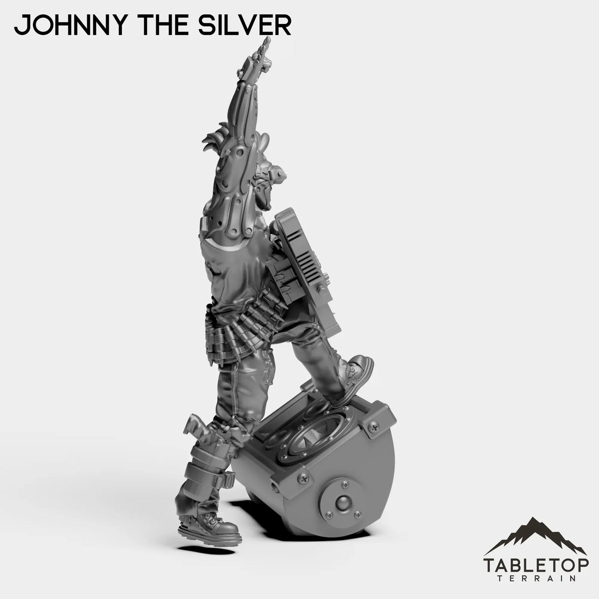 Tabletop Terrain Miniature Johnny The Silver - Johnny & The Psychos
