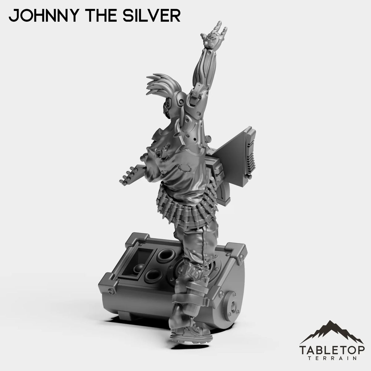 Tabletop Terrain Miniature Johnny The Silver - Johnny & The Psychos