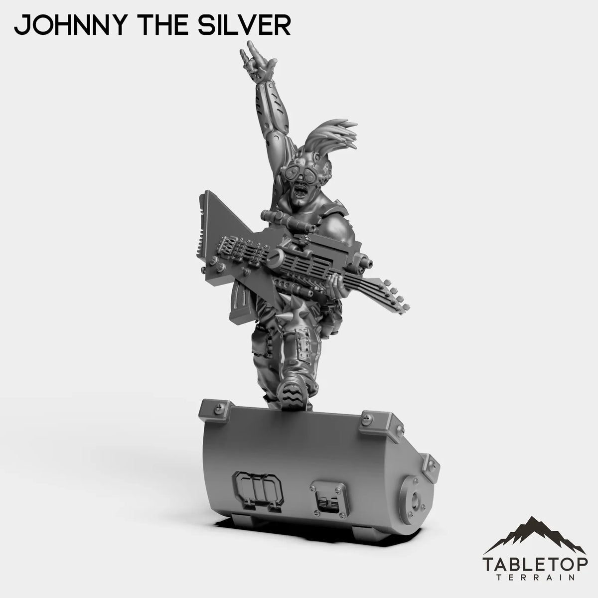 Tabletop Terrain Miniature Johnny The Silver - Johnny & The Psychos