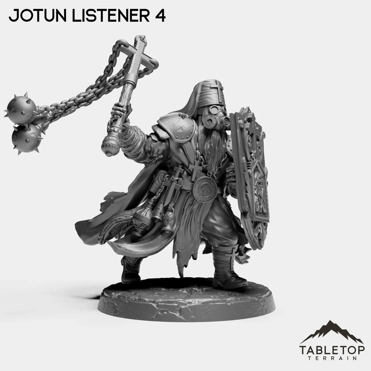 Tabletop Terrain Miniature Jotun Listeners - The Norse Procession