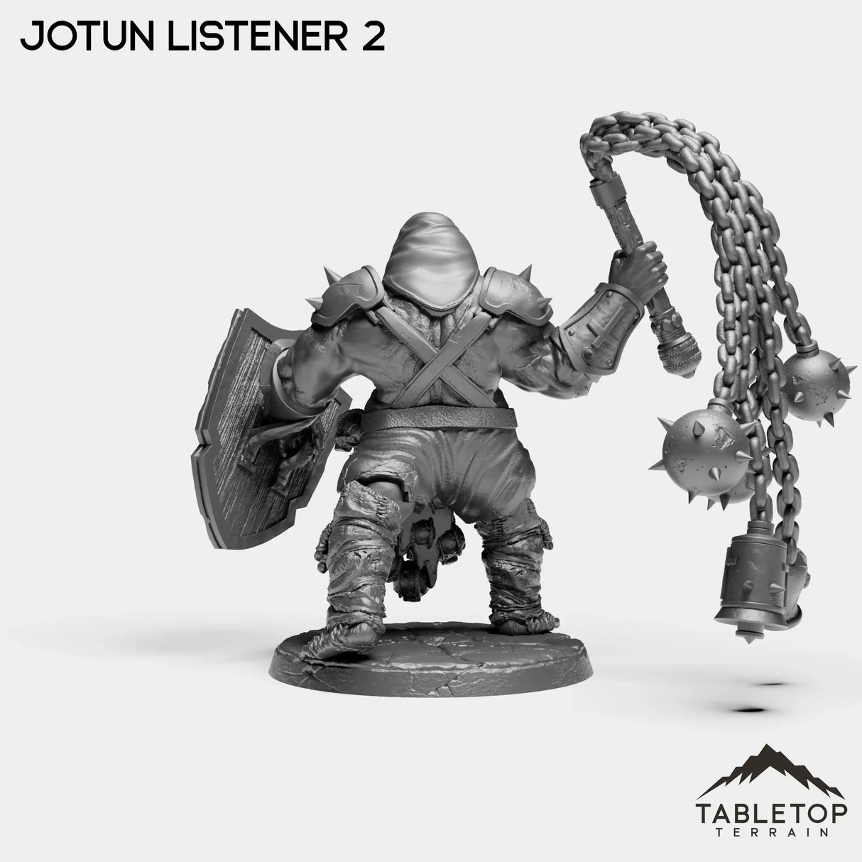 Tabletop Terrain Miniature Jotun Listeners - The Norse Procession