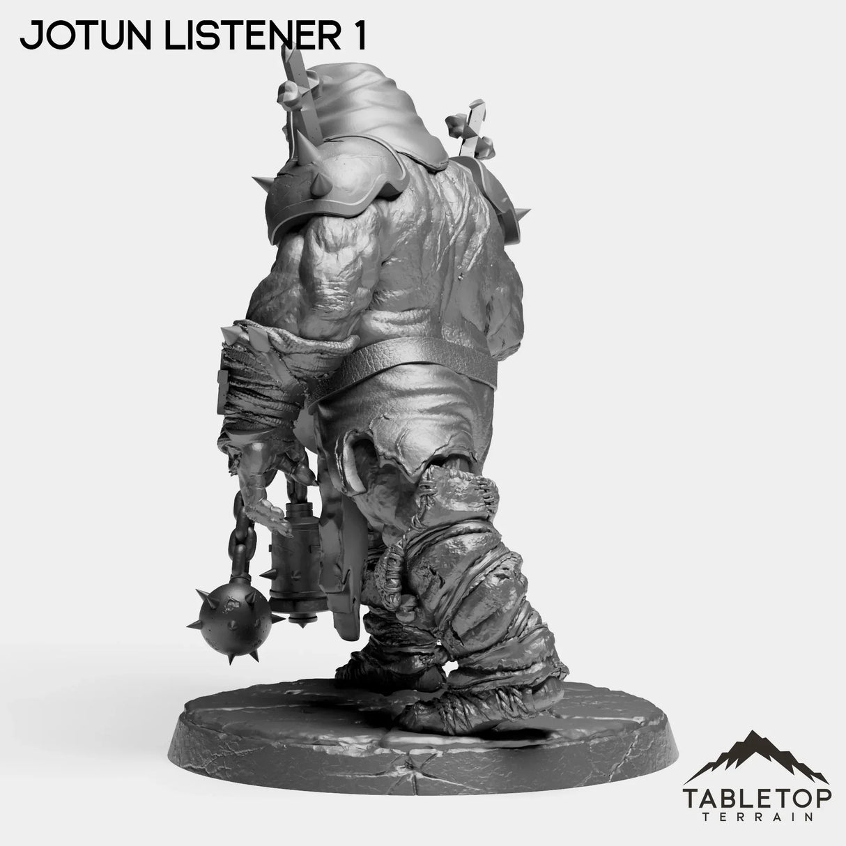 Tabletop Terrain Miniature Jotun Listeners - The Norse Procession