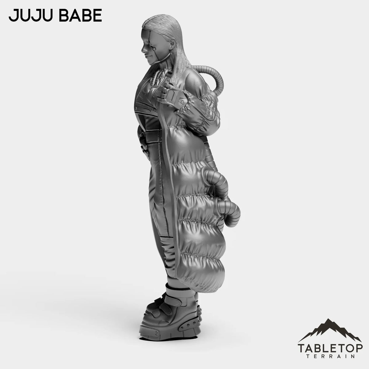 Tabletop Terrain Miniature Juju Babe - Sleepless City