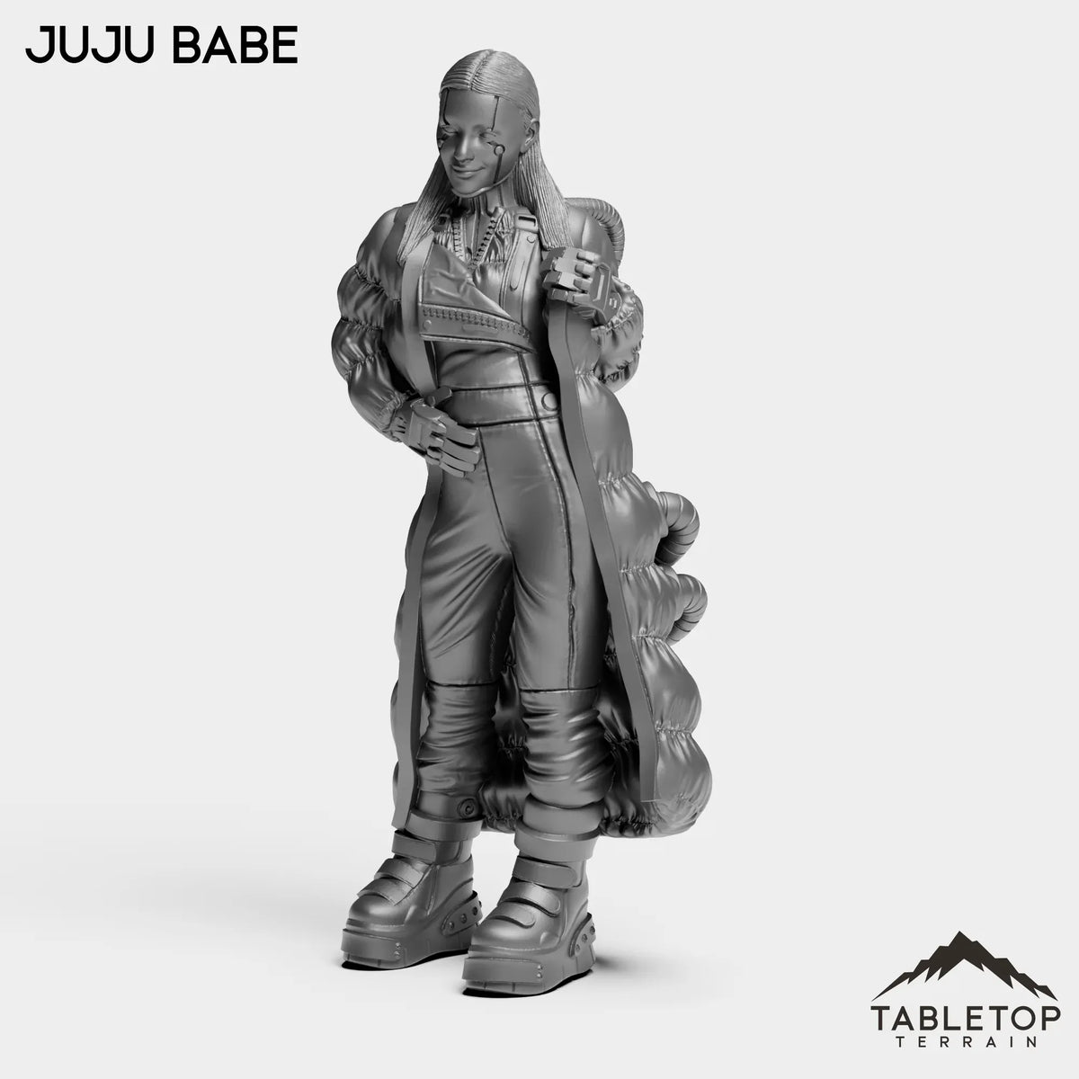 Tabletop Terrain Miniature Juju Babe - Sleepless City