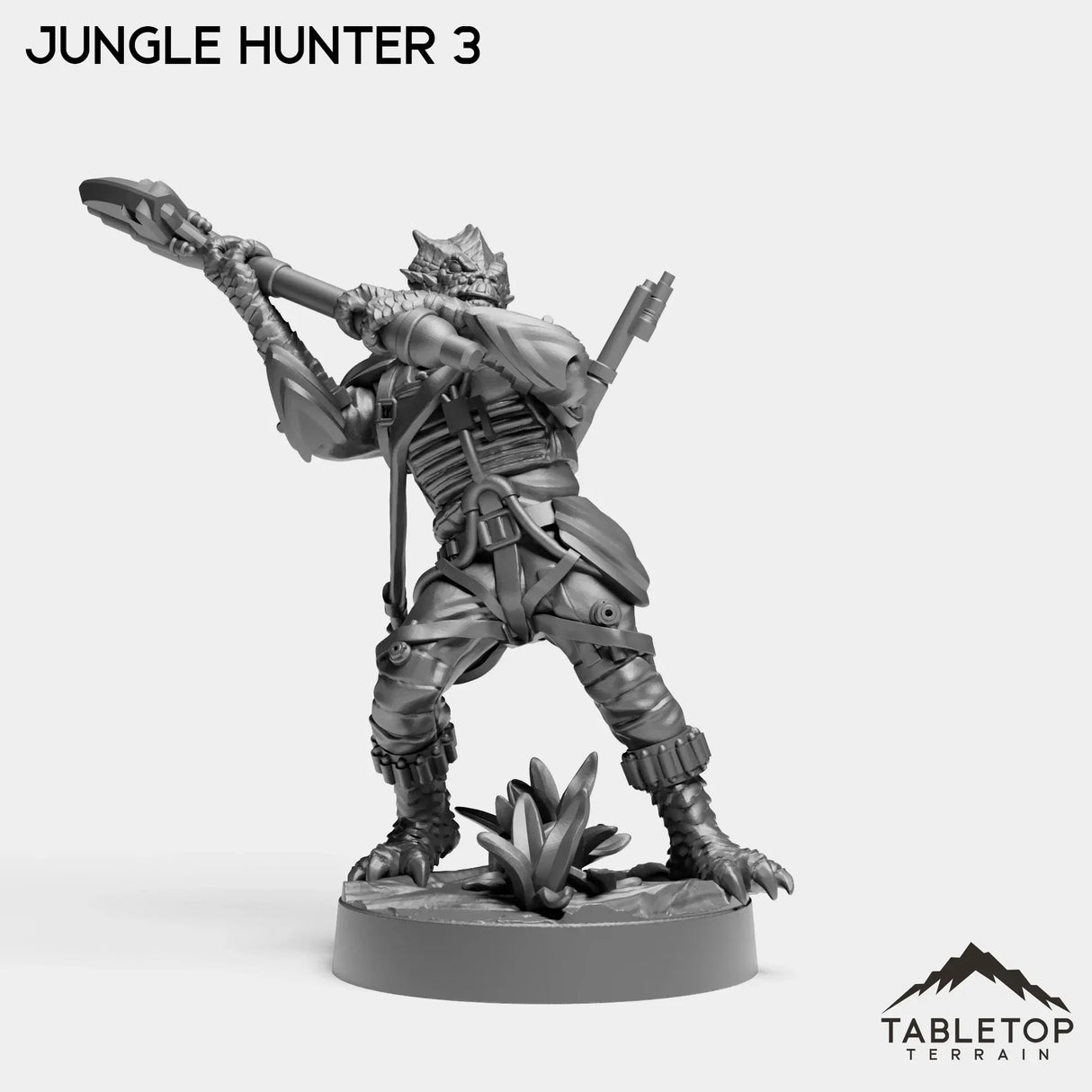 Tabletop Terrain Miniature Jungle Hunters