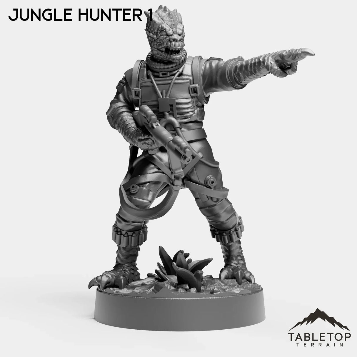 Tabletop Terrain Miniature Jungle Hunters