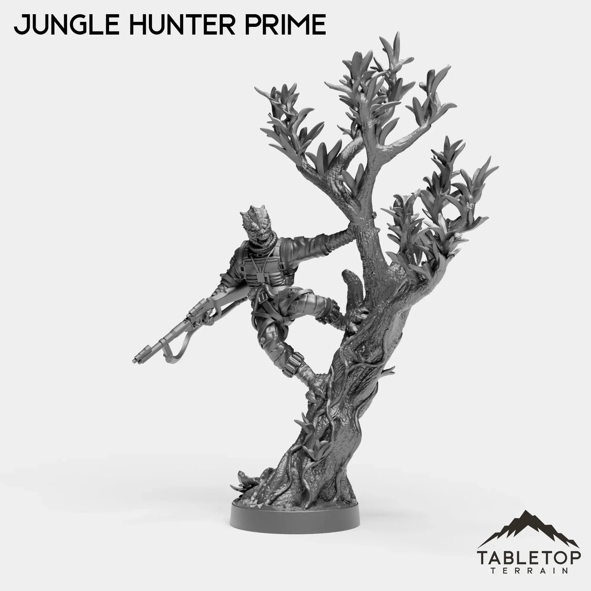Tabletop Terrain Miniature Jungle Hunters
