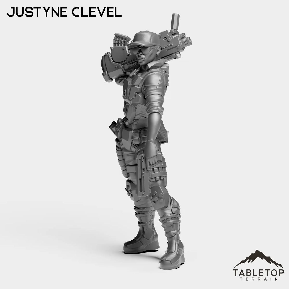 Tabletop Terrain Miniature Justyne Clevel - Raid44
