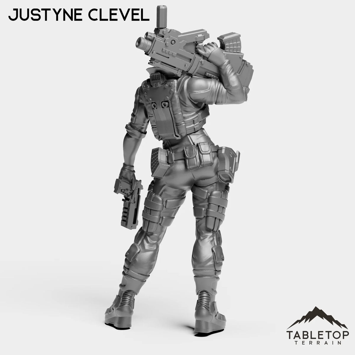 Tabletop Terrain Miniature Justyne Clevel - Raid44