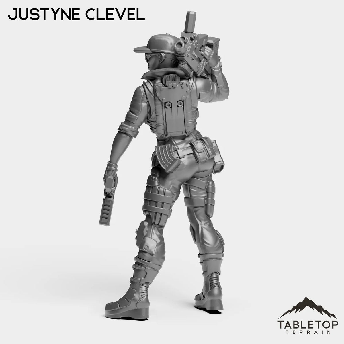 Tabletop Terrain Miniature Justyne Clevel - Raid44