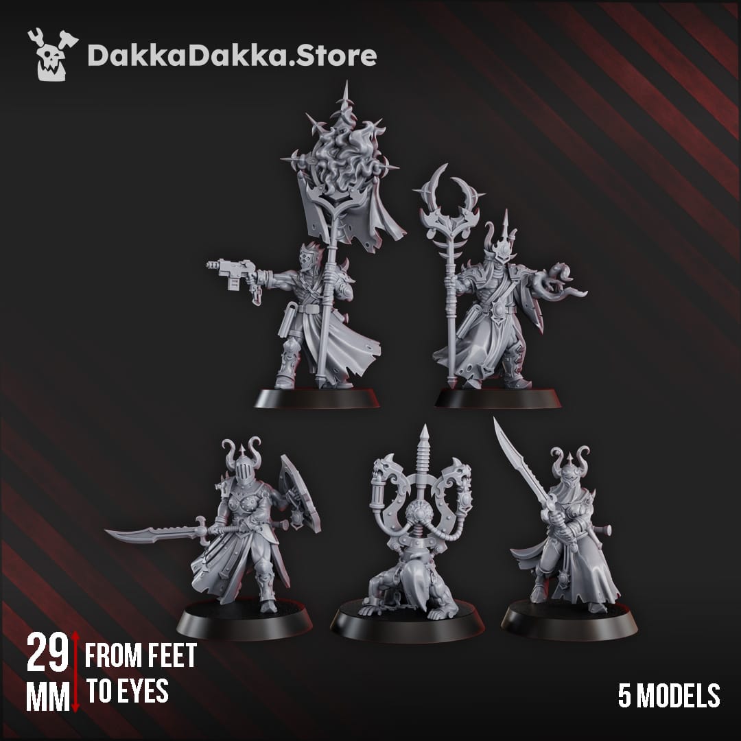 Tabletop Terrain Miniature K.I.N.K. Castle Executants (Part 2)
