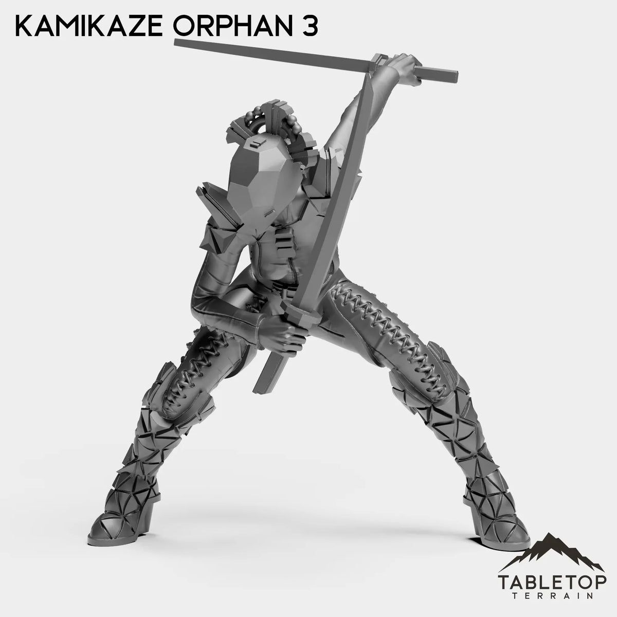 Tabletop Terrain Miniature Kamikaze Orphan 3 Kamikaze Orphan