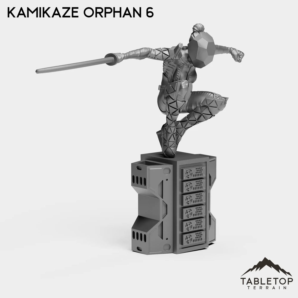Tabletop Terrain Miniature Kamikaze Orphan 6 Kamikaze Orphan