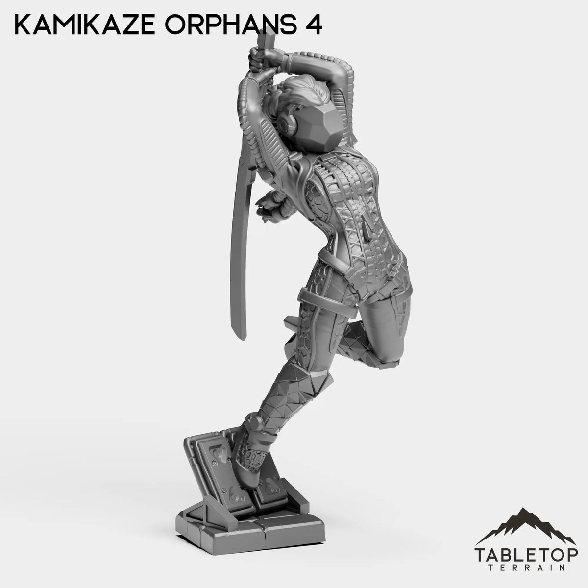 Tabletop Terrain Miniature Kamikaze Orphans 4 Kamikaze Orphans