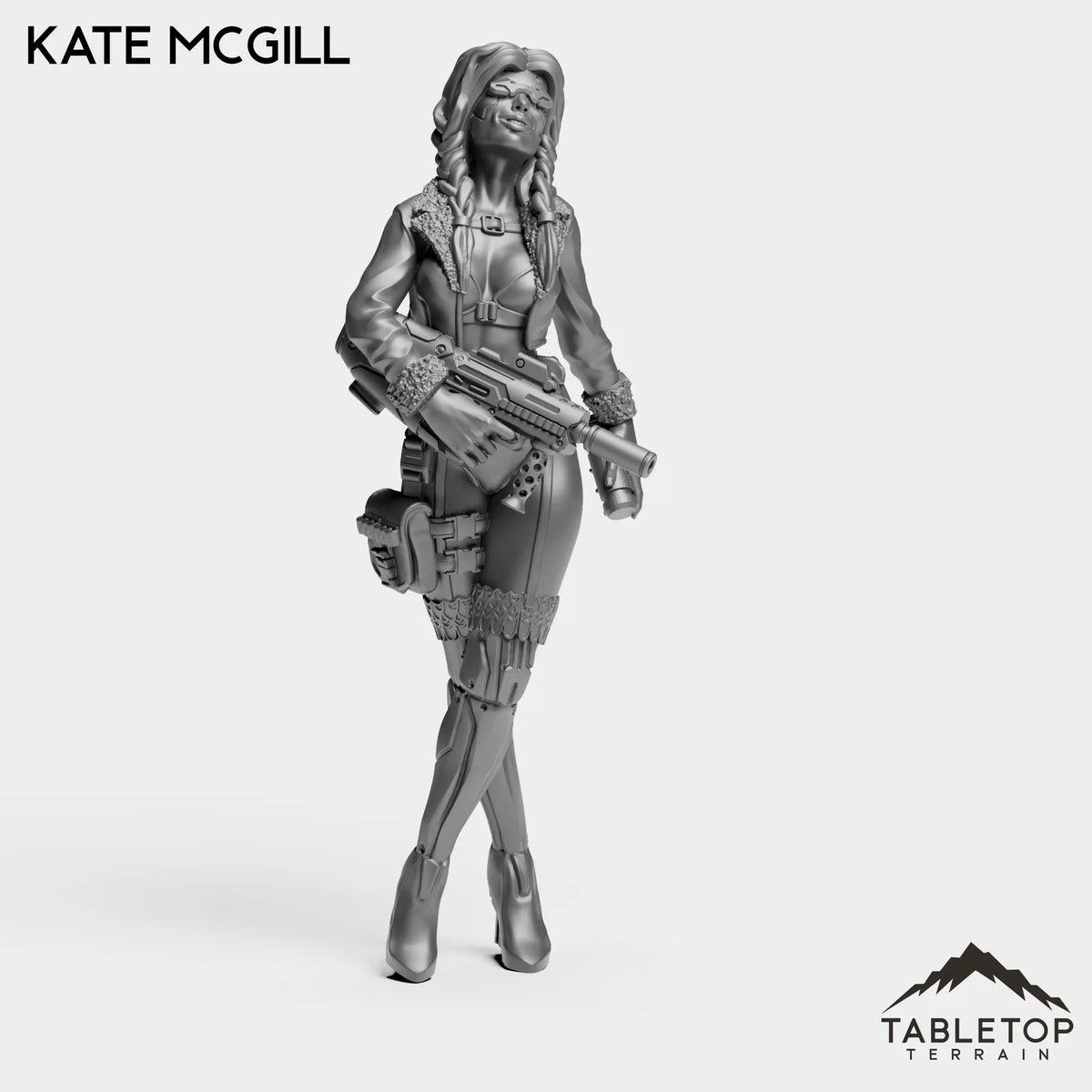 Tabletop Terrain Miniature Kate McGill - Bomber Girls