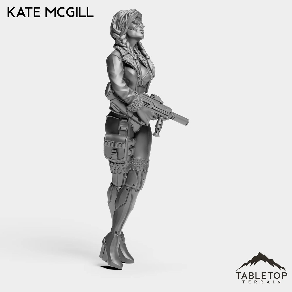 Tabletop Terrain Miniature Kate McGill - Bomber Girls